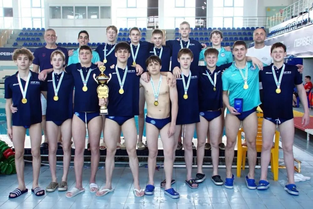 Сборная Московской области стала чемпионом первенства России по водному поло среди юношей до 17 лет — Спорт в Москве