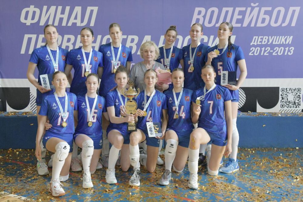 Сборная Москвы – победитель первенства России среди девушек до 15 лет — Спорт в Москве