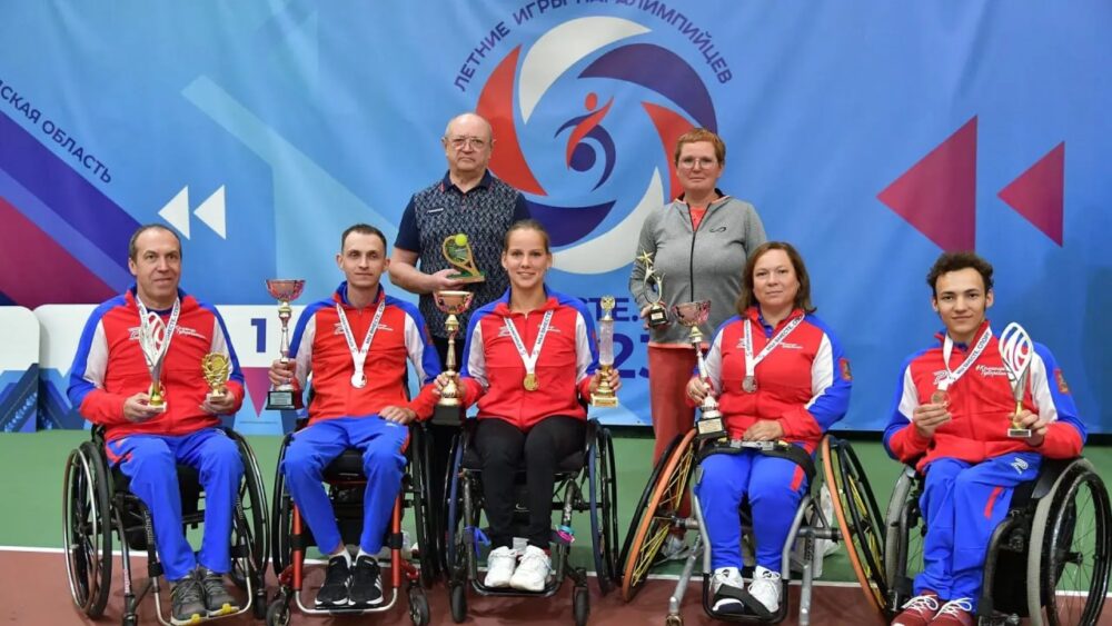 На Летних играх Паралимпийцев «Мы вместе. Спорт» подмосковные теннисисты завоевали четыре медали