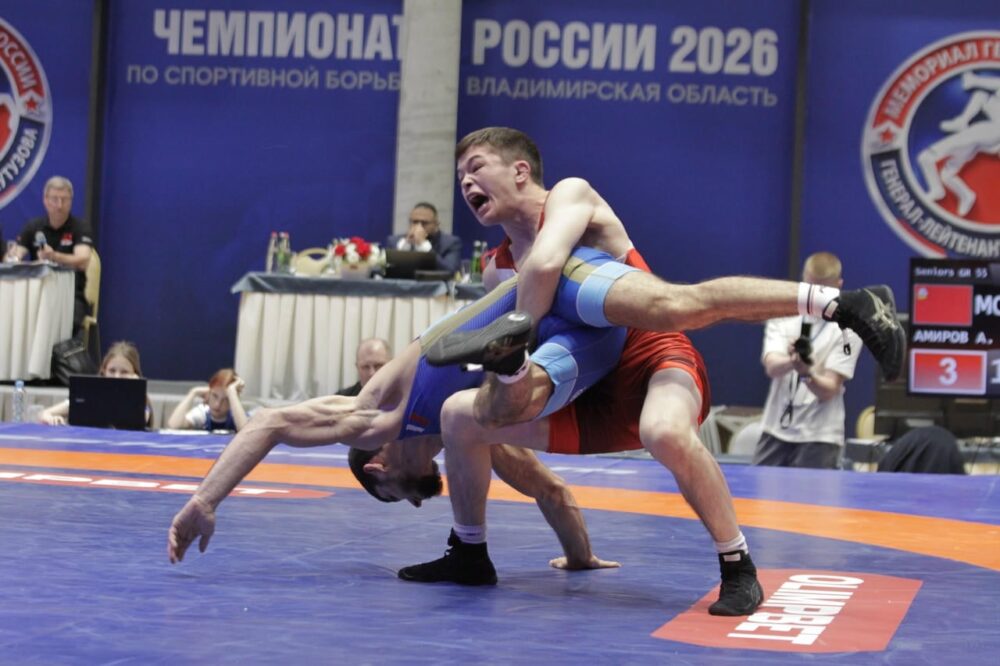 Четыре медали завоевали подмосковные борцы на чемпионате России в Суздале — Спорт в Москве
