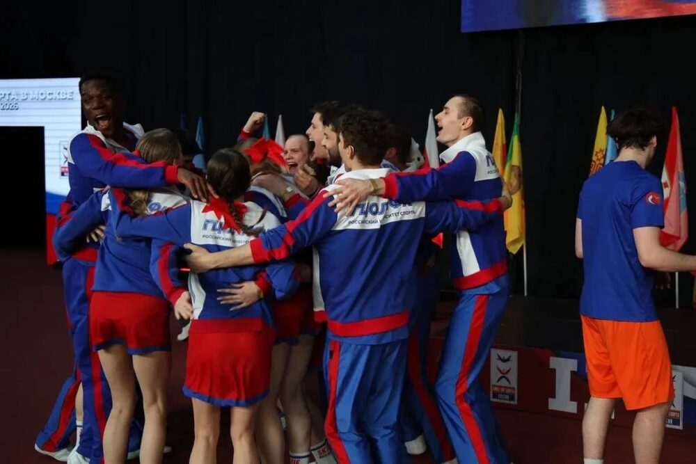 Чемпионы России среди вузов в чир спорте! — Спорт в Москве