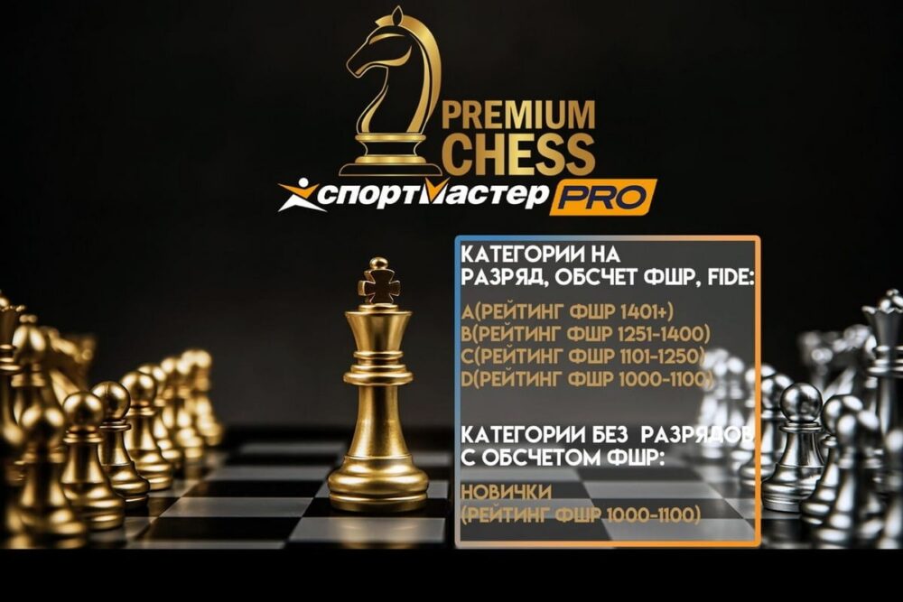 Premium Chess приглашает на турниры по быстрым шахматам — Спорт в Москве