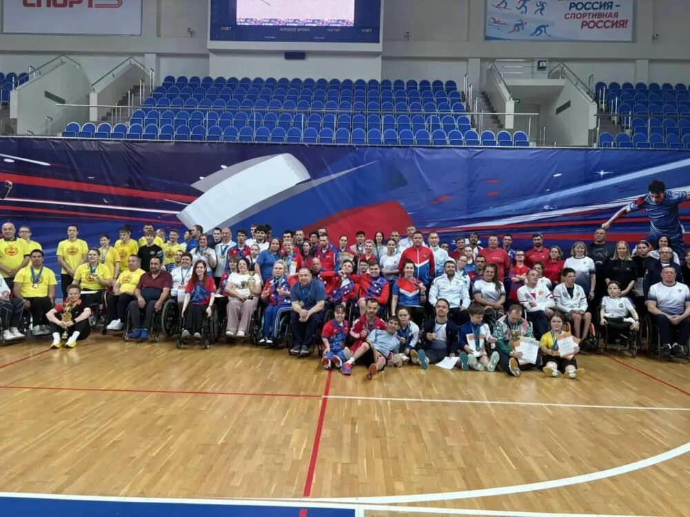 Сборная Московской области стала победителем первенства России по паралимпийскому бадминтону в Раменском — Спорт в Москве