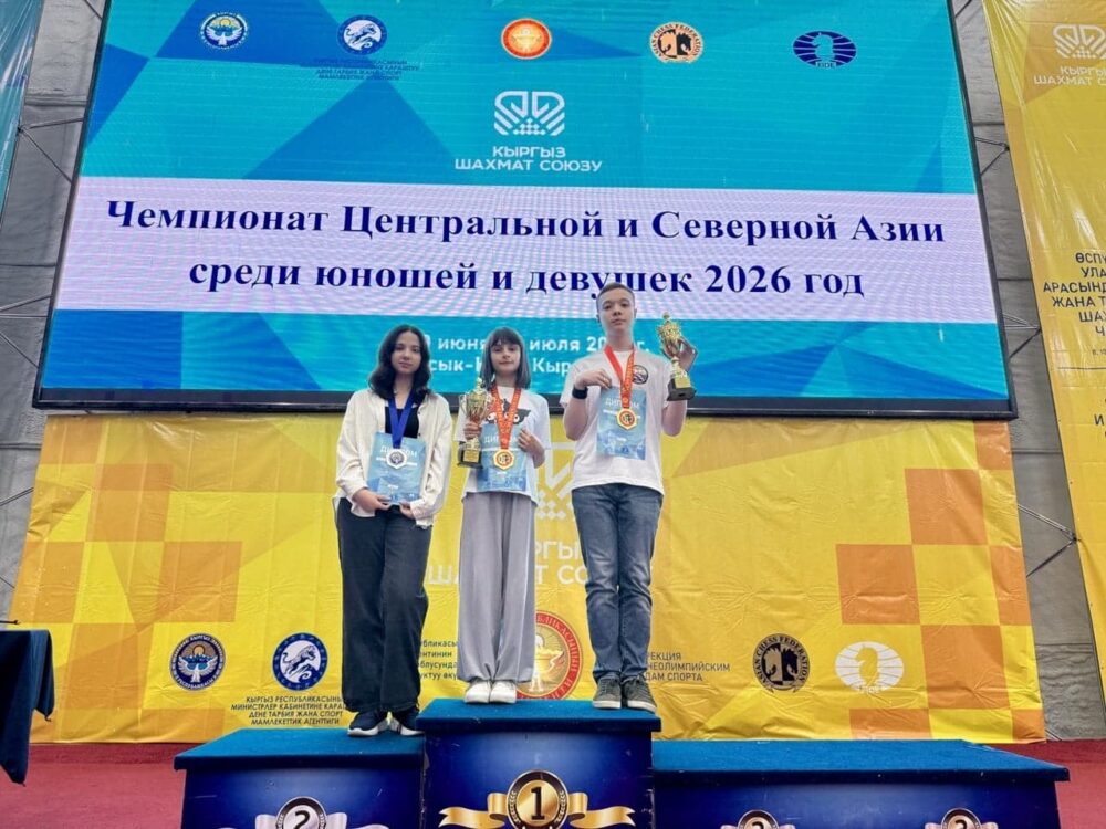 Три медали завоевали подмосковные шахматисты на чемпионате Центральной и Северной Азии среди юниоров — Спорт в Москве
