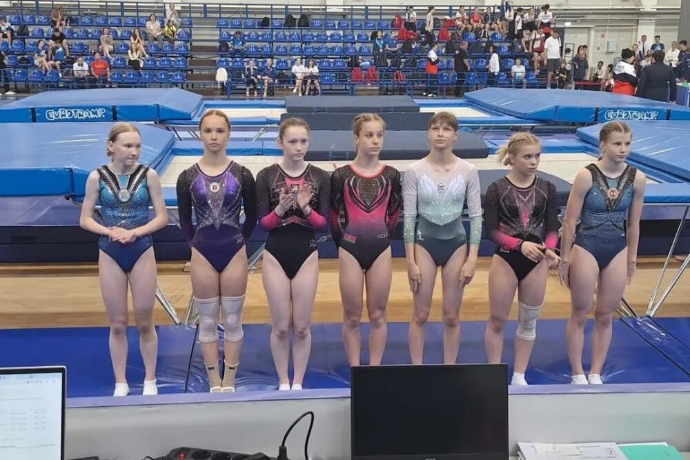 Серебряную медаль завоевала подмосковная спортсменка в финале Спартакиады учащихся по прыжкам на батуте — Спорт в Москве
