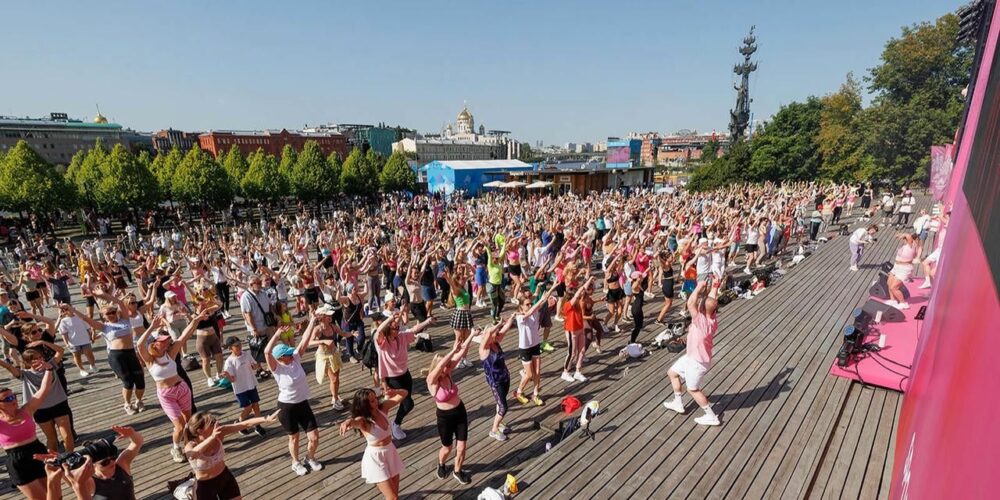 Здоровье и красота: в Москве прошел женский фестиваль спорта — Спорт в Москве