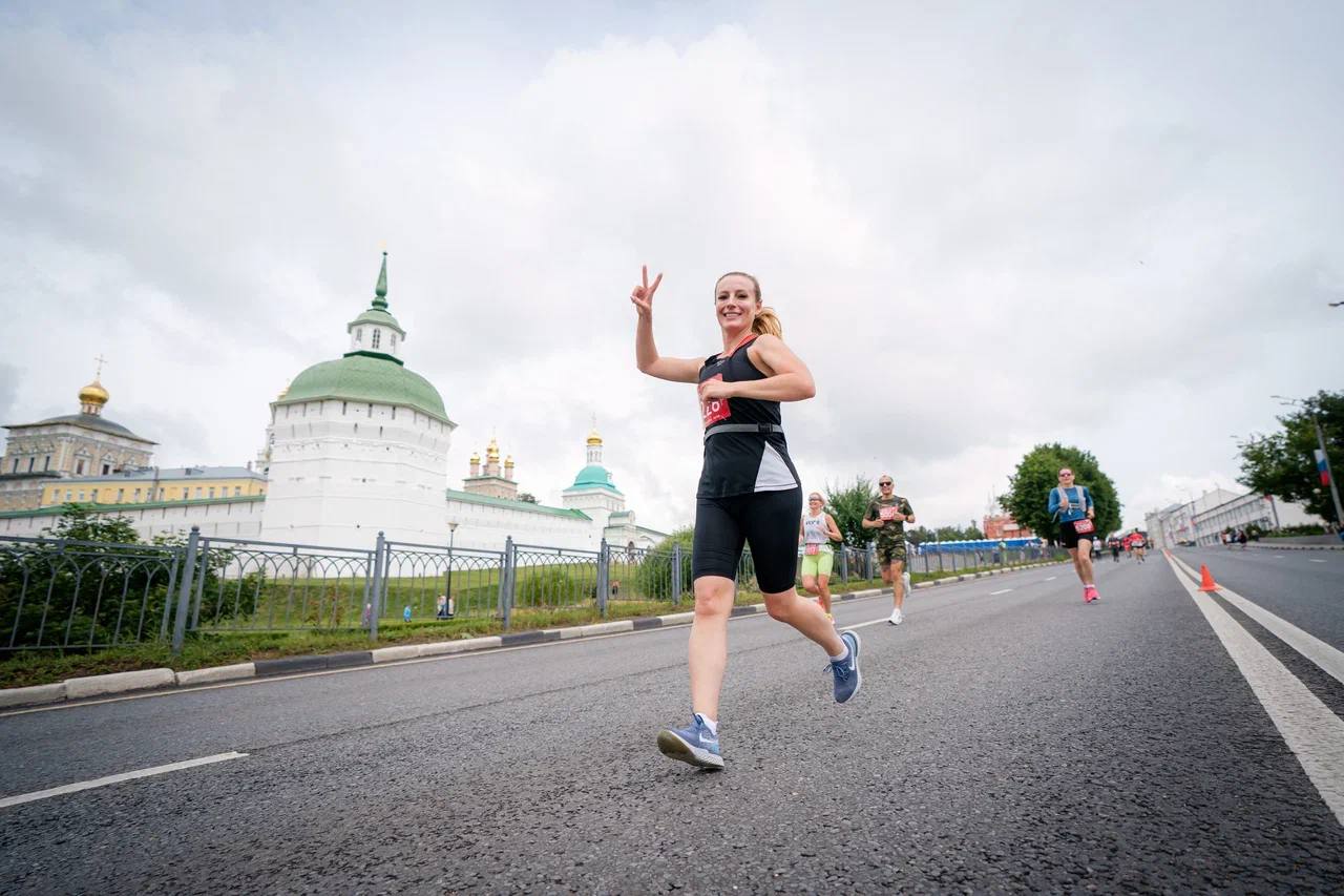 Бег рельеф Московский спорт