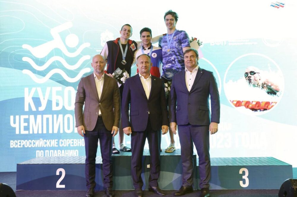 Семь наград завоевали пловцы из Московской области на «Кубке Чемпионов»