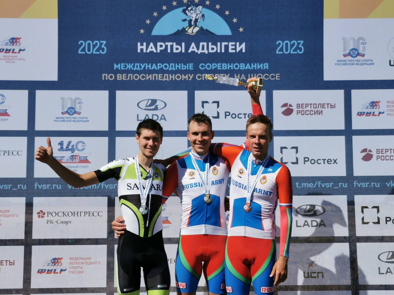 Подмосковные велосипедисты стали победителями и призёрами Кубка и первенства России