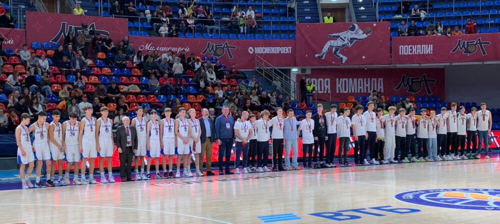 Победители Первенства Москвы по баскетболу среди юношей 2009 г.р.