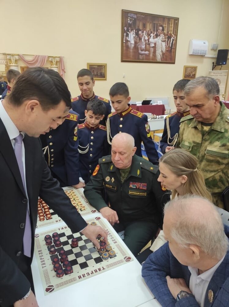 Состоялся Кубок Московского президентского кадетского училища по таврелям