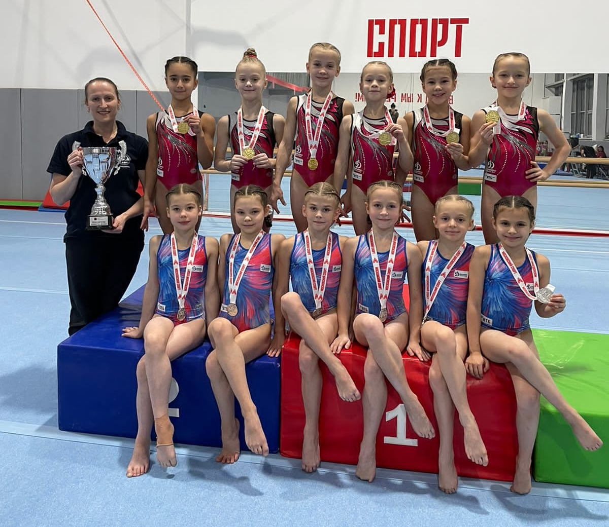 Первенство Москвы по спортивной гимнастике — финалы командных соревнований по программе 3 разряда.