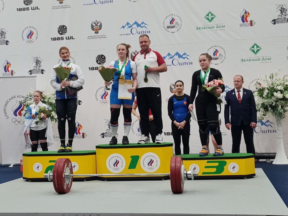 Сборная Подмосковья выиграла общекомандный зачет первенства России по тяжелой атлетике
