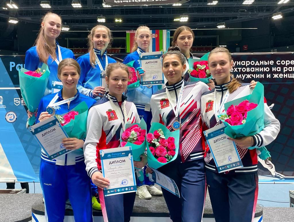 Две сборных Московской области стали призёрами международного турнира по фехтованию