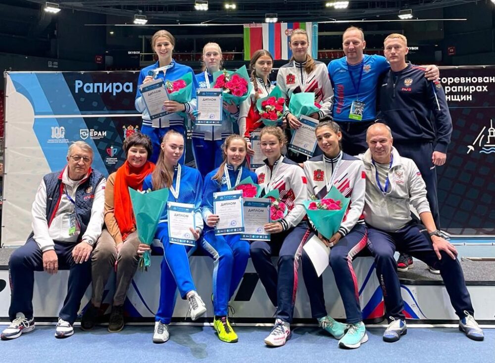 Две сборных Московской области стали призёрами международного турнира по фехтованию