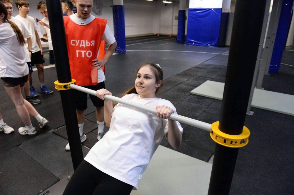 Конькобежный центр «Коломна» принял студенческий фестиваль ГТО