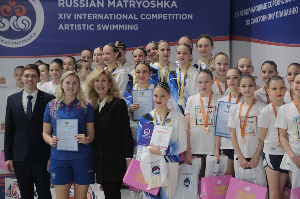 Подмосковные синхронистки выиграли общекомандный зачёт на турнире «Русская матрёшка» с участием спортсменов из Сингапура и СНГ